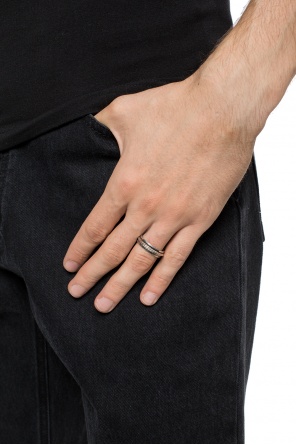 Embossed brass ring, zdjęcie 2 Embossed brass ring od Saint Laurent